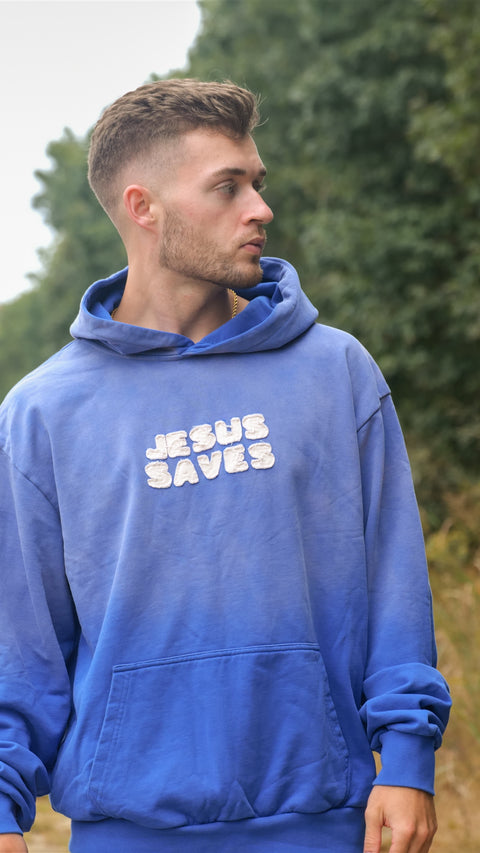 Jesus Saves Heavy Hoodie