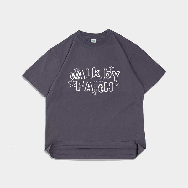 Walk By Faith Premium Heavy Tee