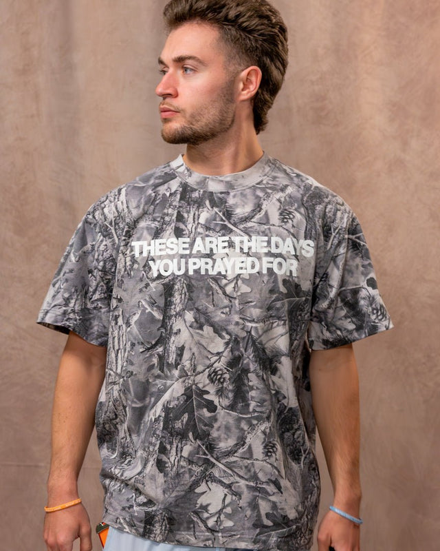 Days You Prayed For heavy tee by Forty-Six Ten