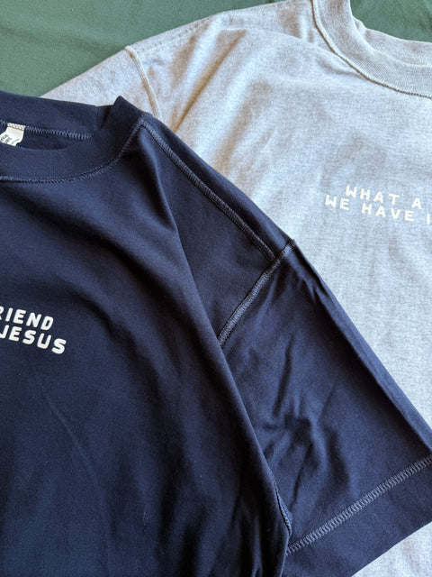 What a Friend 90s Retro Gym Tee