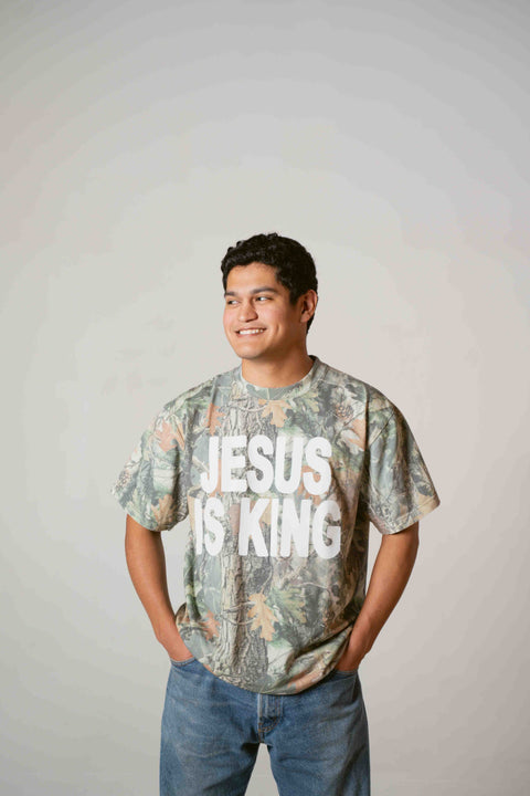 Jesus Is King Heavy Tee