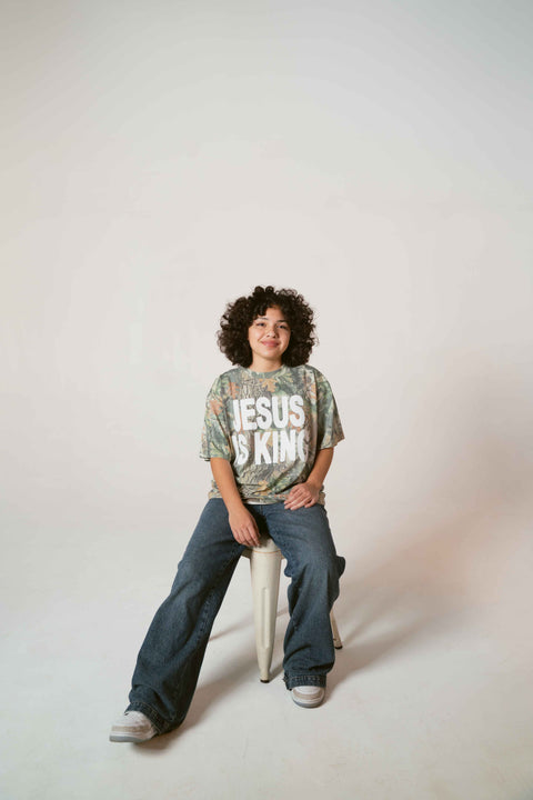 Jesus Is King Heavy Tee