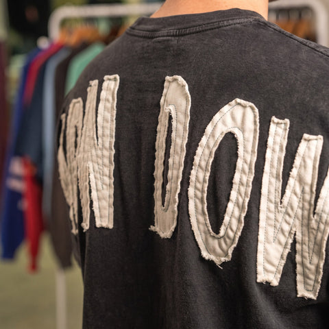 46:10 x RJB Collab Slow Down Patchwork Tee