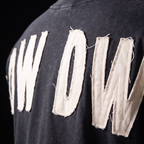46:10 x RJB Collab Slow Down Patchwork Tee