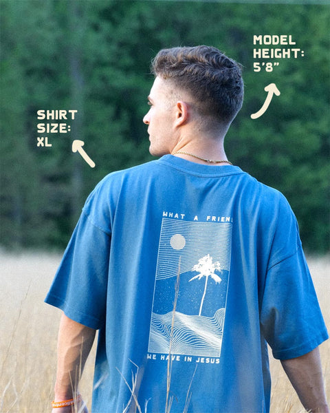 Beach What a Friend Tee - Forty - Six Ten Apparel Co.