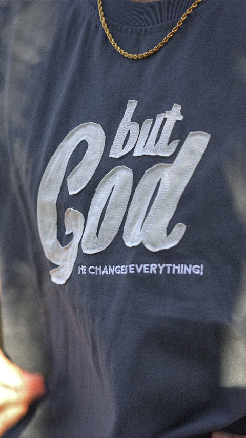 But God Premium Hand - Stitched Tee - Forty - Six Ten Apparel Co.