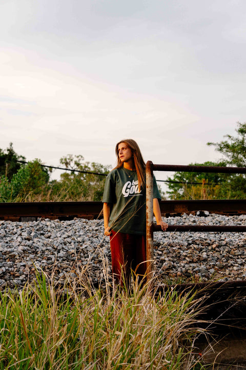 But God Premium Hand - Stitched Tee - Forty - Six Ten Apparel Co.