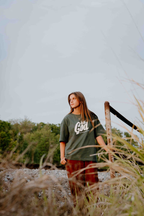 But God Premium Hand - Stitched Tee - Forty - Six Ten Apparel Co.