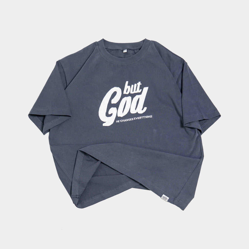 But God Hand-Stitched Tee