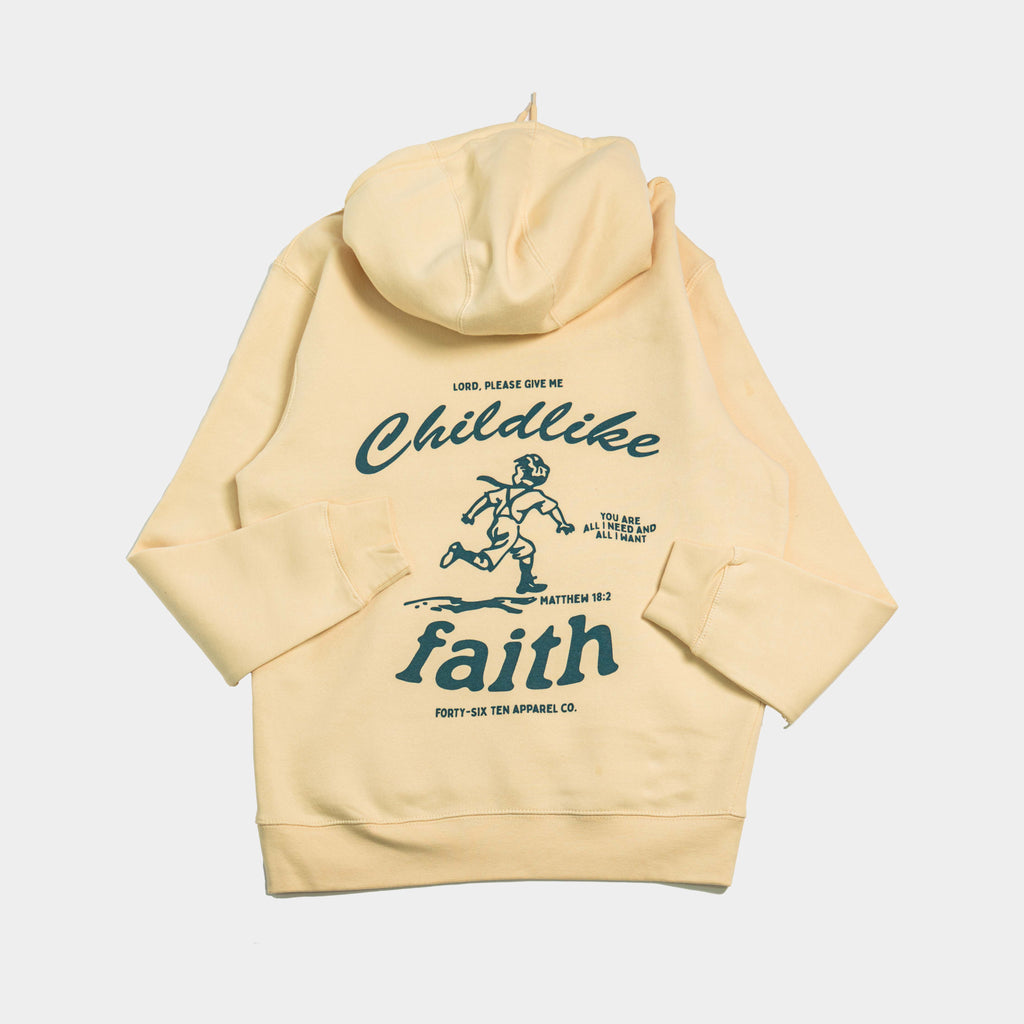 Childlike Faith Retro Hoodie