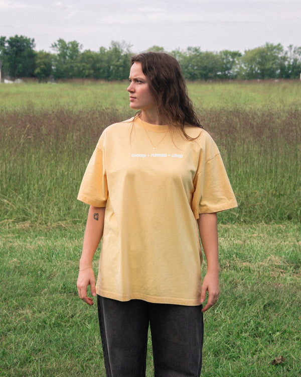 Chosen Pursued Loved Heavy Tee
