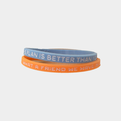 Christian Rubber Bracelet Packs - Forty - Six Ten Apparel Co.