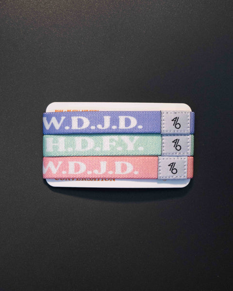 Christian Rubber Bracelet Packs - Forty - Six Ten Apparel Co.