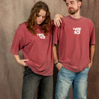 Vintage Red | Unisex oversized fit
