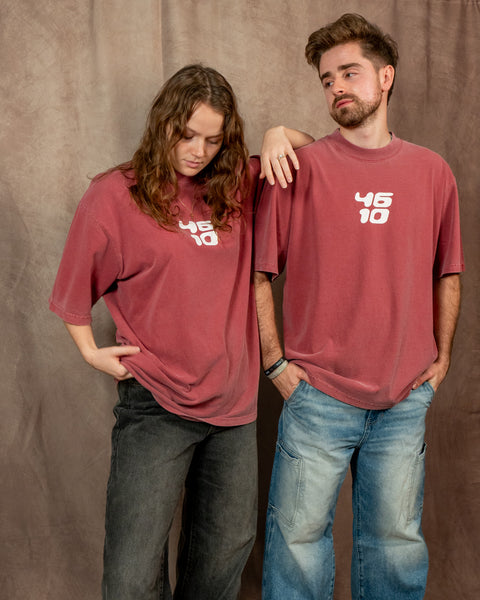 Vintage Red | Unisex oversized fit