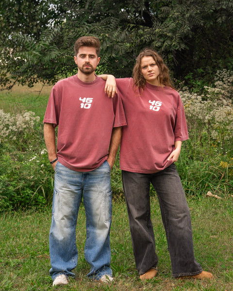 Vintage Red | Unisex oversized fit