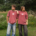 Vintage Red | Unisex oversized fit