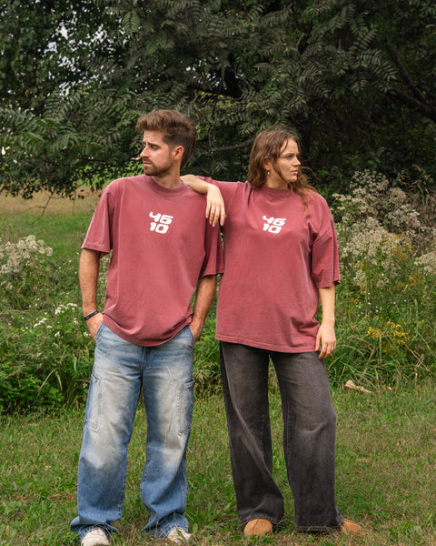 Vintage Red | Unisex oversized fit