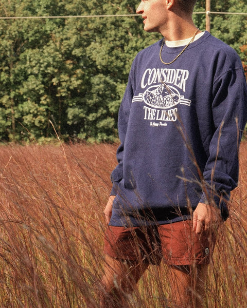 Consider the Lilies Crew - Forty - Six Ten Apparel Co.