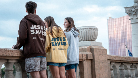 BLUE & BROWN JESUS 
SAVES RESTOCK LIVE