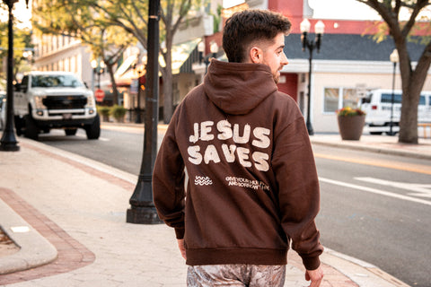 BLUE & BROWN JESUS 
SAVES RESTOCK LIVE
