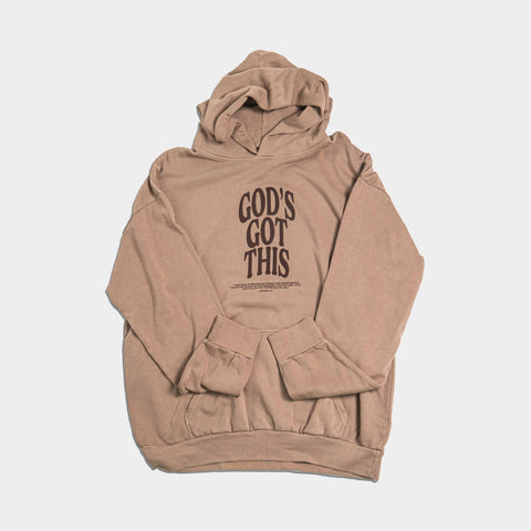 God's Got This Hoodie Brown