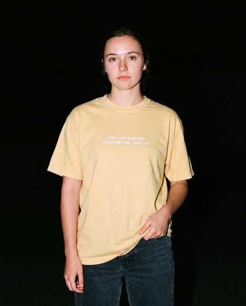 God Cares About Your Mental Health Tee