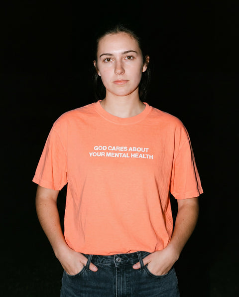 God Cares About Your Mental Health Tee