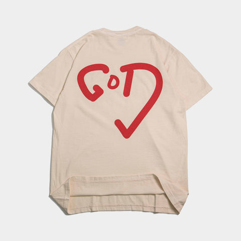 God Heart Tee - Forty - Six Ten Apparel Co.
