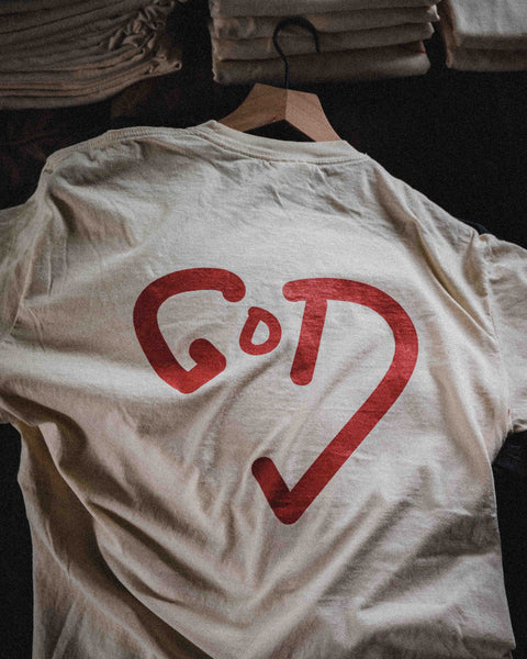 God Heart Tee - Forty - Six Ten Apparel Co.