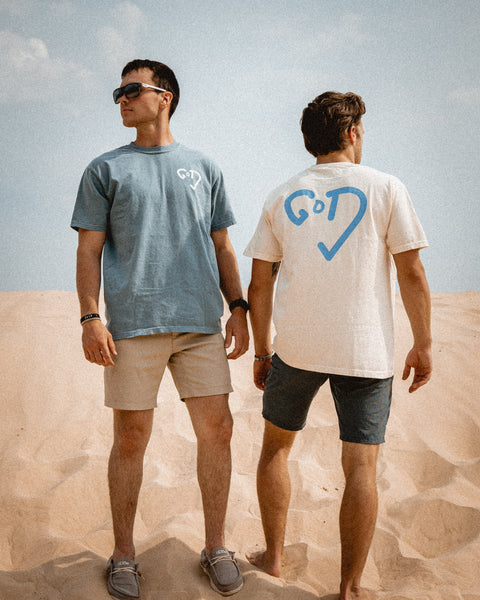 God Heart Tee - Forty - Six Ten Apparel Co.