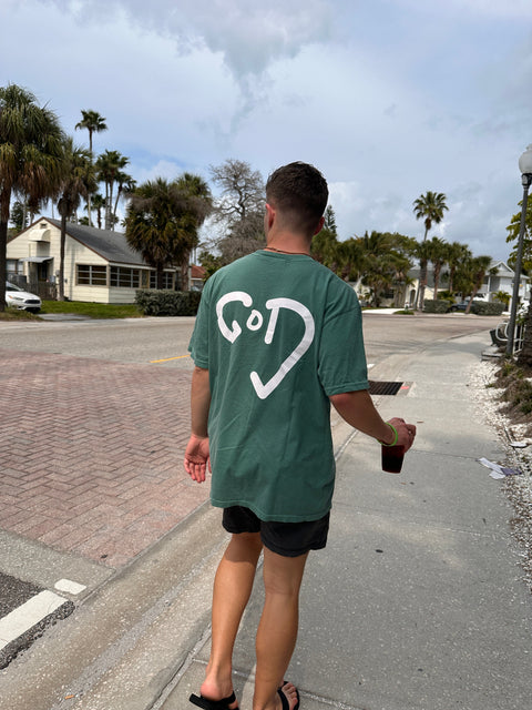 God Heart Tee - Forty - Six Ten Apparel Co.
