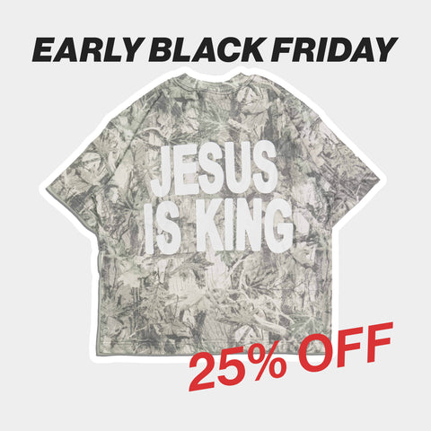Jesus Is King Heavy Tee BLACK FRIDAY SALE