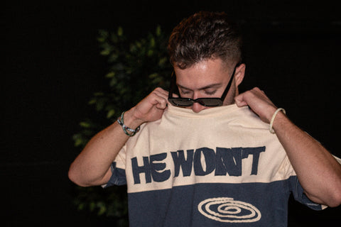 He Won't Streetwear Tee - Forty - Six Ten Apparel Co.