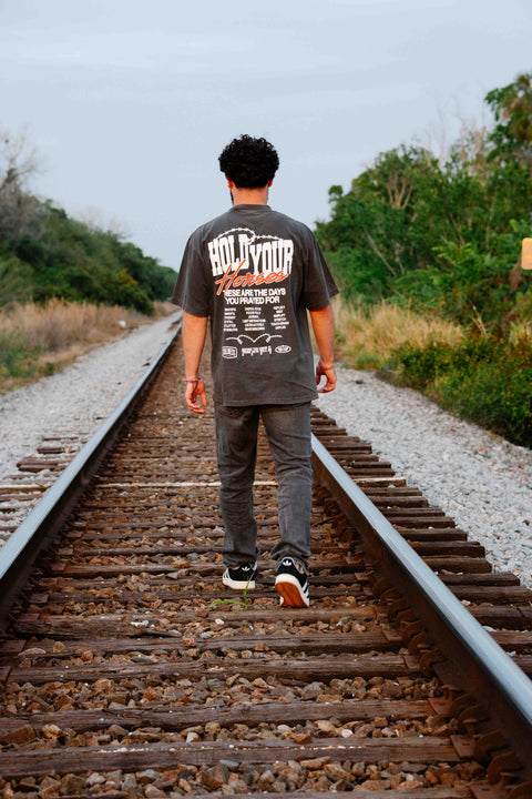Hold Your Horses Heavy Tee - Forty - Six Ten Apparel Co.