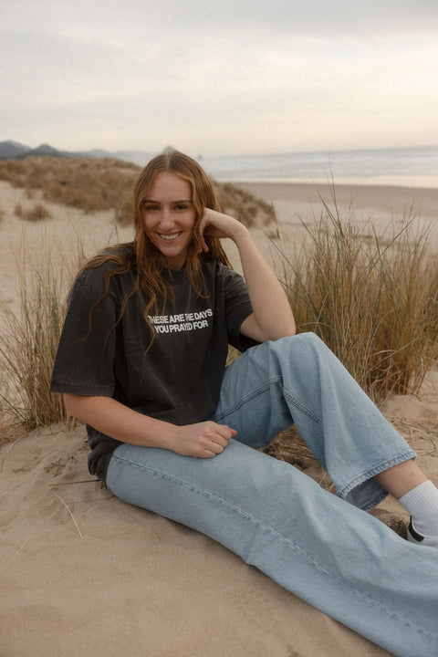 Hold Your Horses Heavy Tee - Forty - Six Ten Apparel Co.