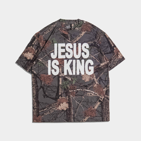 Jesus Is King Heavy Tee BLACK FRIDAY SALE - Forty - Six Ten Apparel Co.