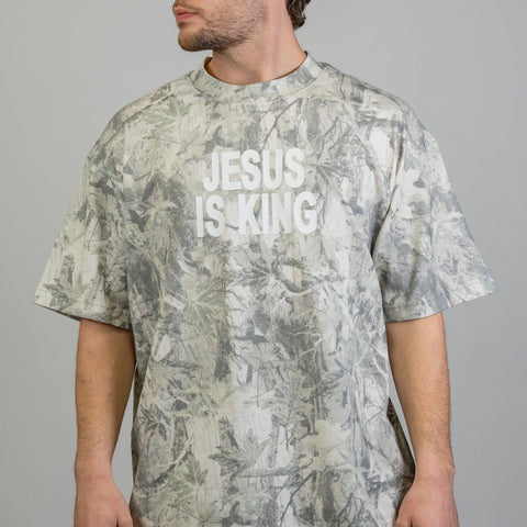 Jesus Is King Premium Tee - Forty - Six Ten Apparel Co.