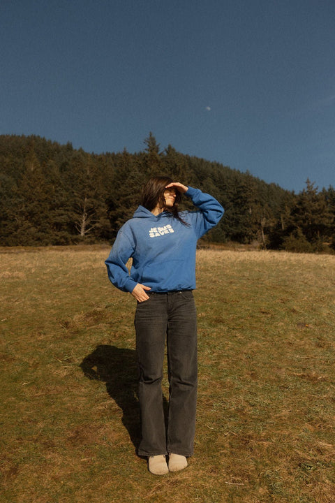 Jesus Saves Patchwork Hoodie - Forty - Six Ten Apparel Co.