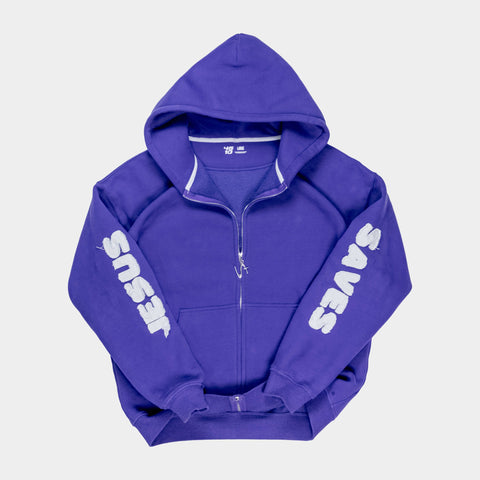 Jesus Series Heavy Cut & Sew Stitched Hoodie - Forty - Six Ten Apparel Co.