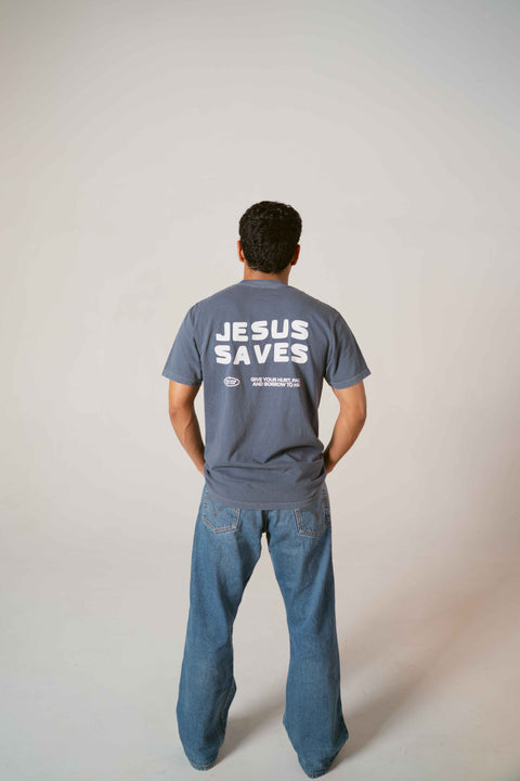 Jesus Saves Heavy Tee