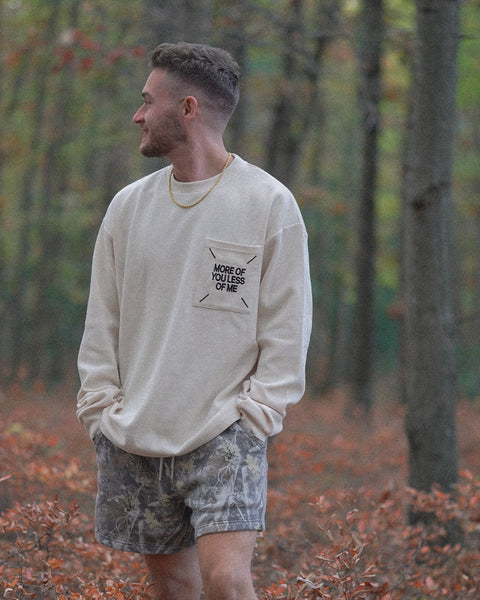 Less of Me Waffle Heavy Thermal - Forty - Six Ten Apparel Co.