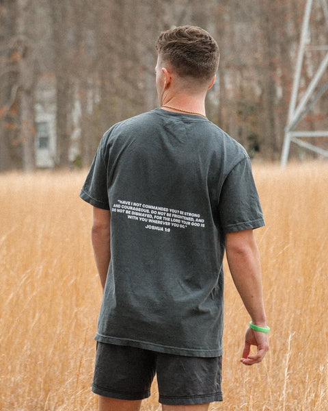 Memorize Joshua 1:9 Tee - Forty - Six Ten Apparel Co.