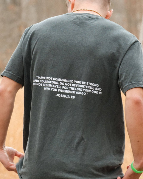 Memorize Joshua 1:9 Tee - Forty - Six Ten Apparel Co.