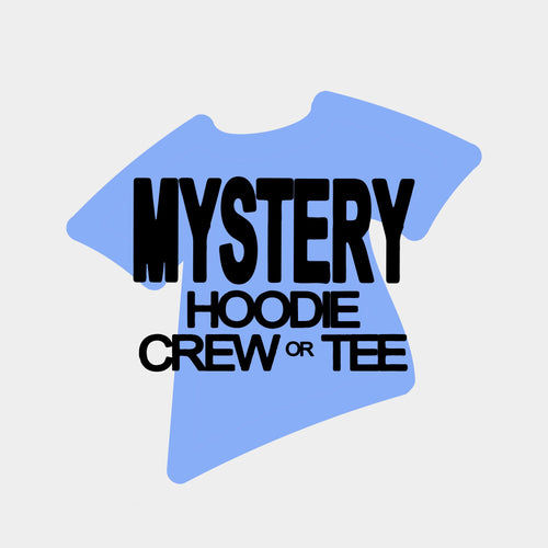 Mystery Clearance Tee/Sweatshirt + Sticker
