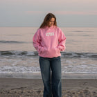 Pink | MJ is 5'9" wearing a L