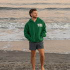 Green | Caleb is 5'8" wearing a L