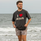Dark Gray | Caleb is 5'8" wearing size L