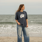 Navy | MJ is 5'9" wearing size L
