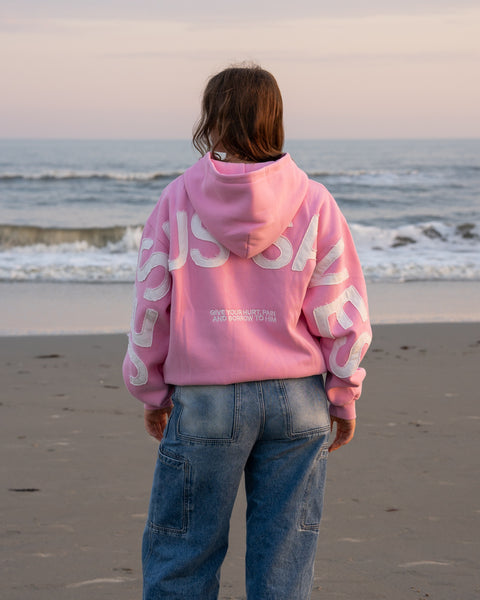 Pink | MJ is 5'9" wearing size L